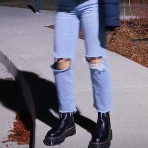 Target Wild Fable High Rise Straight Ankle Jean